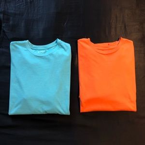 Cremieux Solid Crew Short-Sleeve Tee (2) Bundle